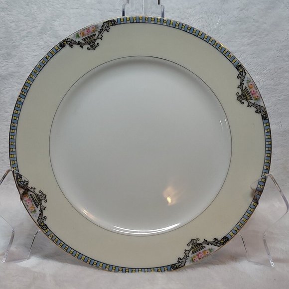 Antique Noritake "CORTEZ" Pattern China 7 1/2" Salad Plate Circa 1917 - Picture 3 of 6